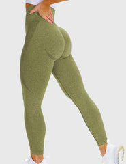 High-Rise Booty Scrunch Seamless Leggings