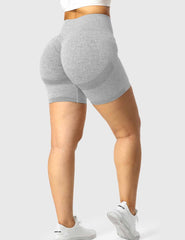 High-Rise Scrunch Seamless Shorts