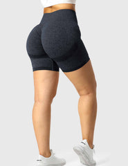 High-Rise Scrunch Seamless Shorts