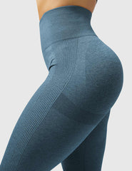 High-Rise Booty Scrunch Seamless Leggings