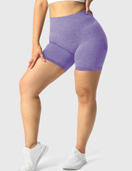 High-Rise Scrunch Seamless Shorts