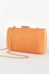 Kiera Clutch - Orange - Goupick