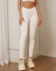 Seamless Training Leggings - White