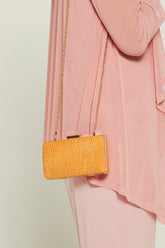 Kiera Clutch - Orange - Goupick