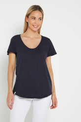 Fundamental Vee Tee - Navy - Goupick
