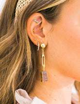 Gem Stone Fashion Earrings - Goupick