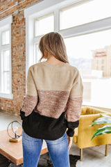 Lisa Color Block Sweater - Goupick