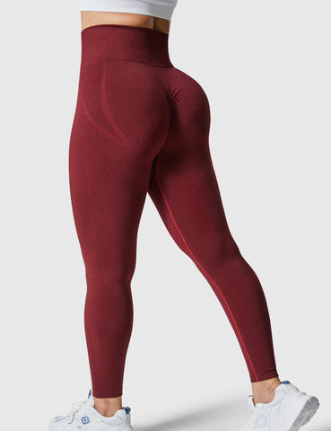 High-Rise Classical Scrunch Seamless Leggings