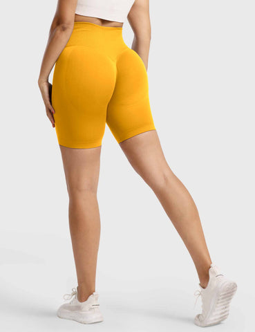 High-Rise Scrunch Seamless Shorts for Women