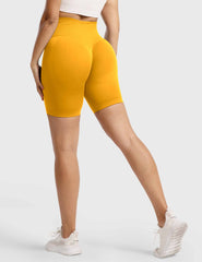 High-Rise Scrunch Seamless Shorts