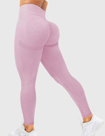 High-Rise Scrunch Booty Lift Seamless Leggings