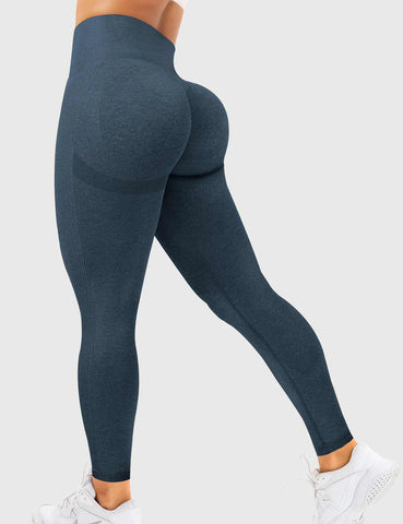 High-Rise Scrunch Booty Lift Seamless Leggings