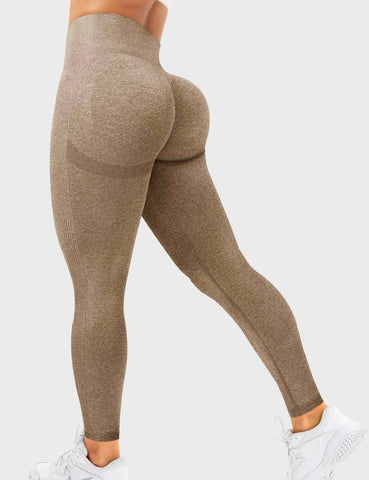 High-Rise Scrunch Booty Lift Seamless Leggings