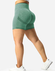 High-Rise Scrunch Seamless Shorts