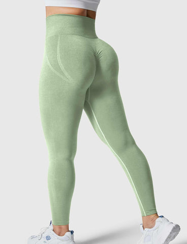 High-Rise Classical Scrunch Seamless Leggings