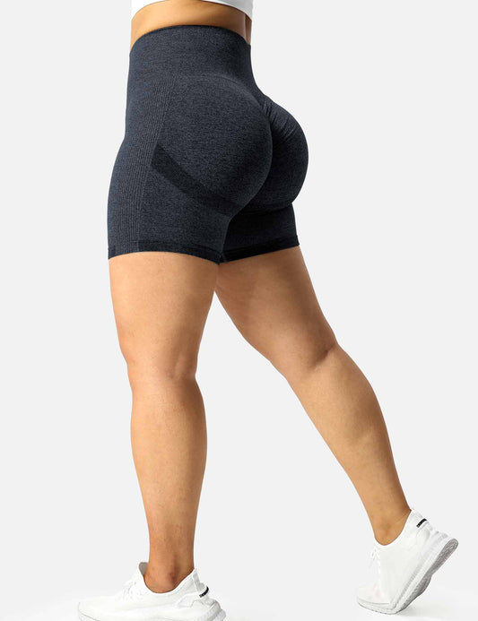 High-Rise Scrunch Seamless Shorts