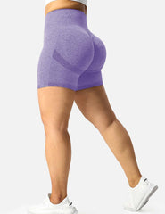 High-Rise Scrunch Seamless Shorts