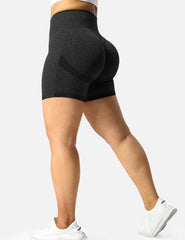 High-Rise Scrunch Seamless Shorts