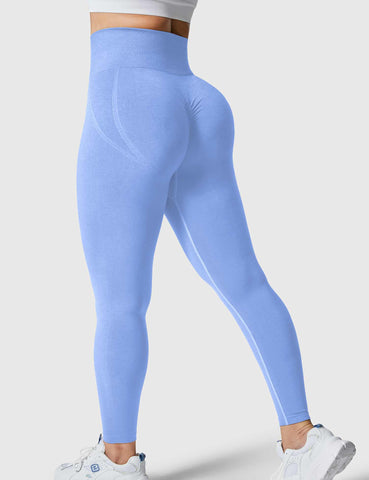 High-Rise Classical Scrunch Seamless Leggings