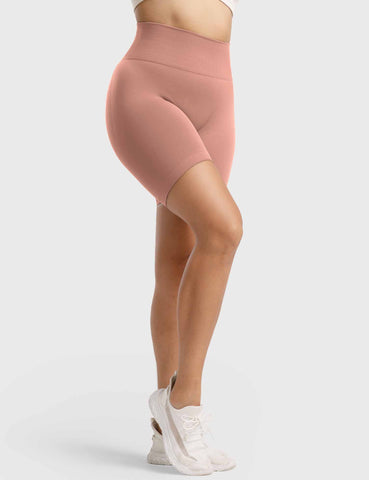 High-Rise Scrunch Seamless Shorts for Women