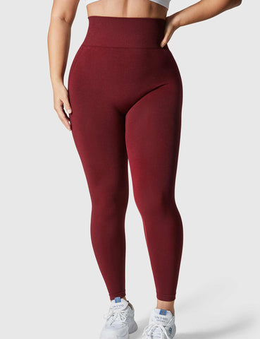 High-Rise Classical Scrunch Seamless Leggings