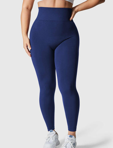 High-Rise Classical Scrunch Seamless Leggings