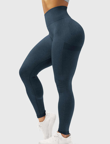 High-Rise Scrunch Booty Lift Seamless Leggings