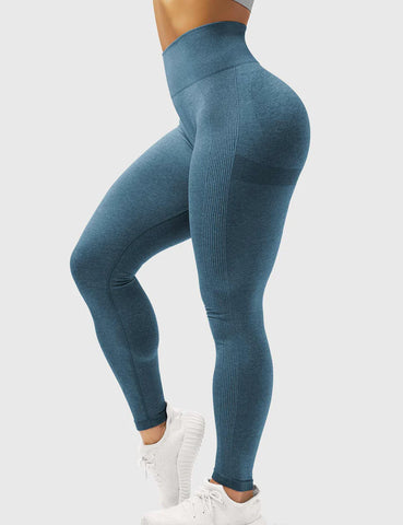 High-Rise Scrunch Booty Lift Seamless Leggings