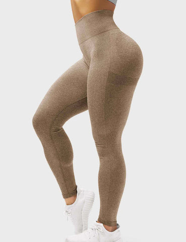 High-Rise Scrunch Booty Lift Seamless Leggings
