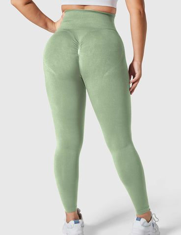 High-Rise Classical Scrunch Seamless Leggings