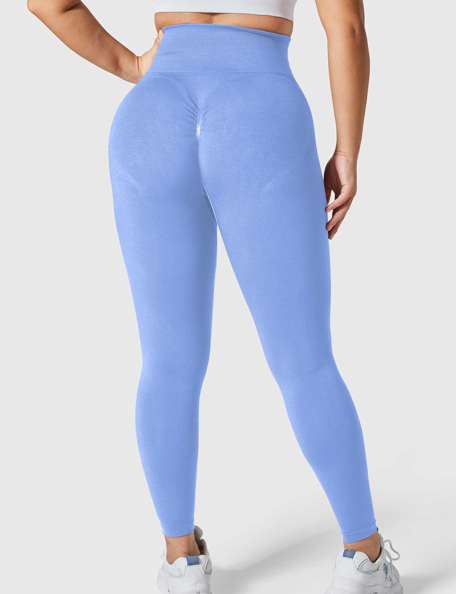 High-Rise Classical Scrunch Seamless Leggings