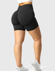High-Rise Scrunch Seamless Shorts