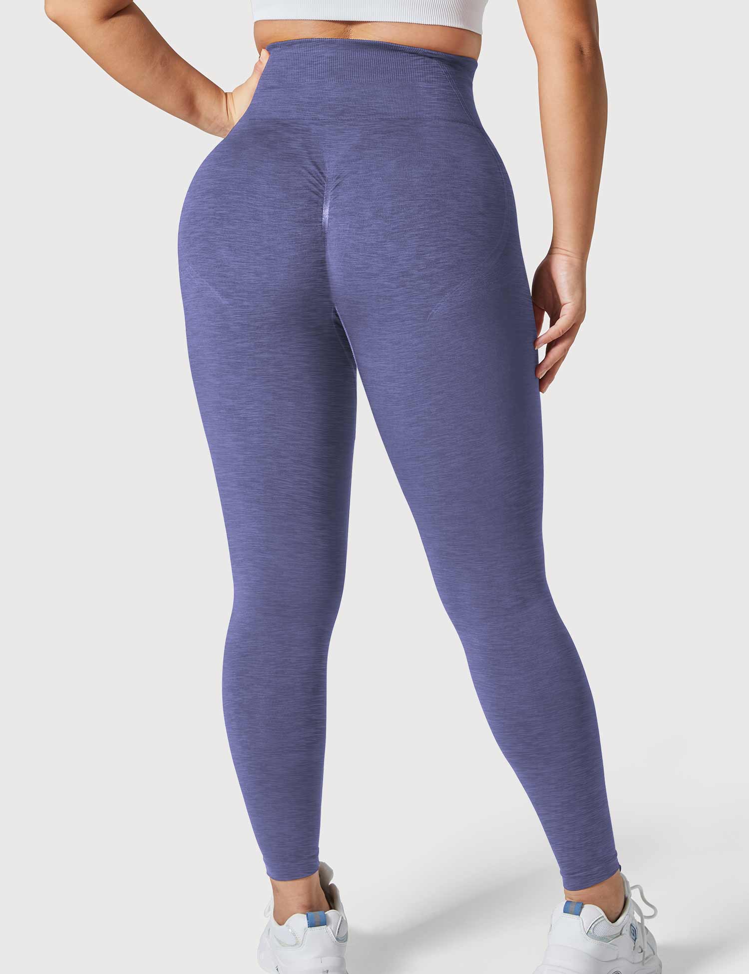 High-Rise Classical Scrunch Seamless Leggings