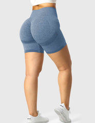 High-Rise Scrunch Seamless Shorts