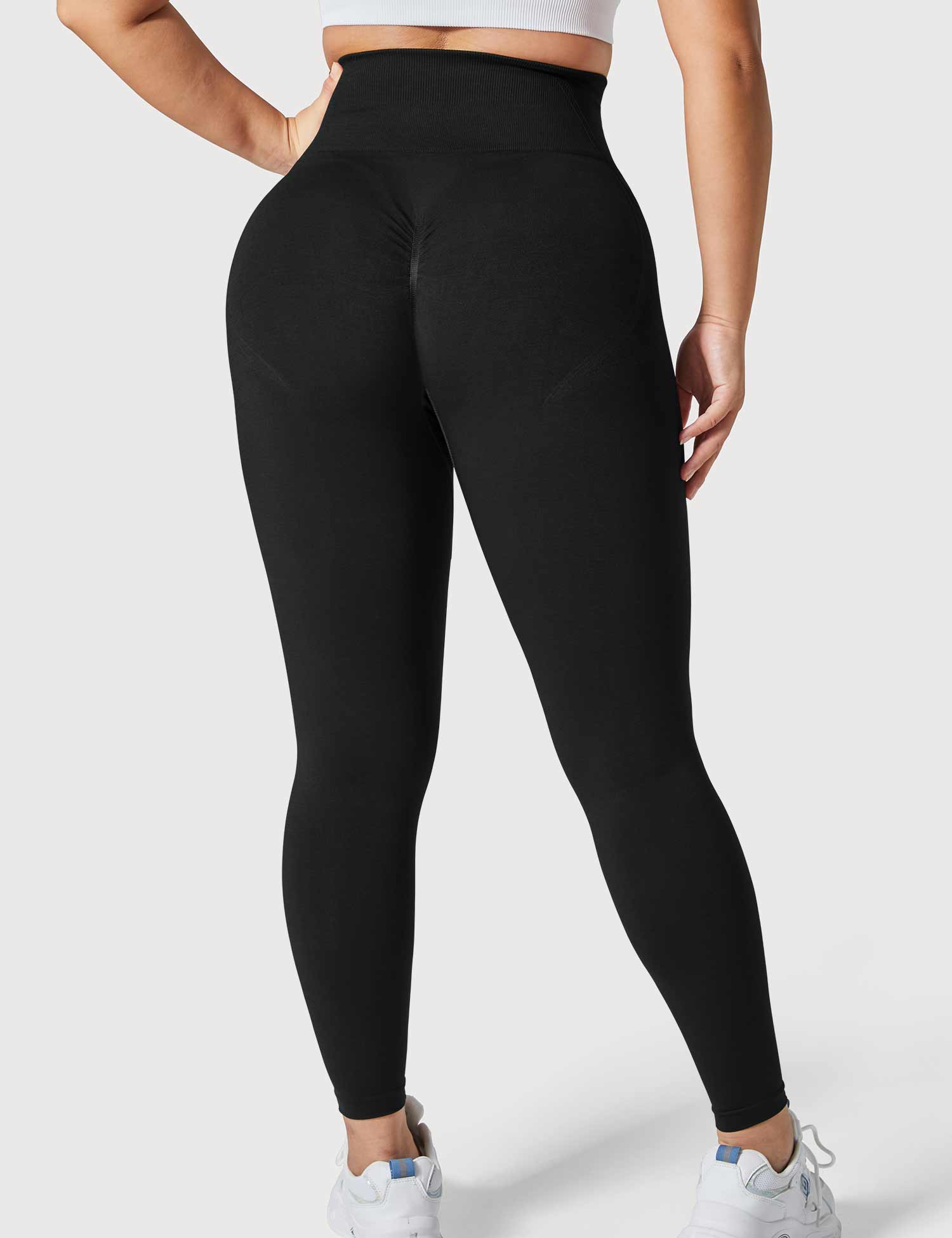 High-Rise Classical Scrunch Seamless Leggings