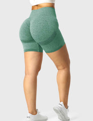 High-Rise Scrunch Seamless Shorts