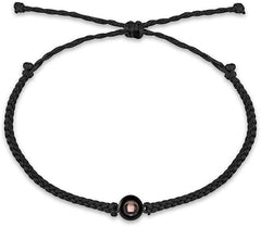 Personalised Circle Photo Projection Bracelet