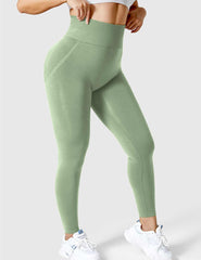 High-Rise Classical Scrunch Seamless Leggings