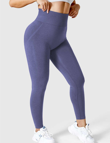 High-Rise Classical Scrunch Seamless Leggings