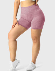 High-Rise Scrunch Seamless Shorts