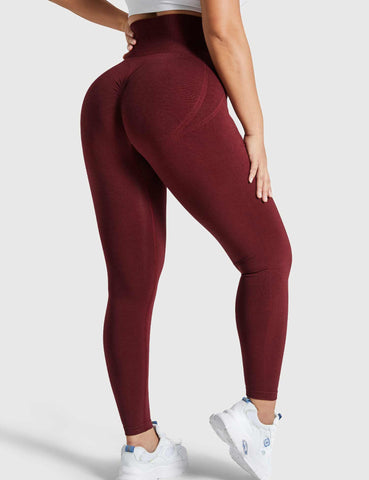 High-Rise Classical Scrunch Seamless Leggings