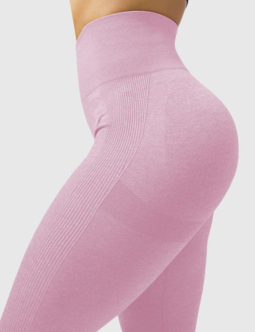 High-Rise Scrunch Booty Lift Seamless Leggings