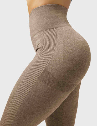 High-Rise Scrunch Booty Lift Seamless Leggings