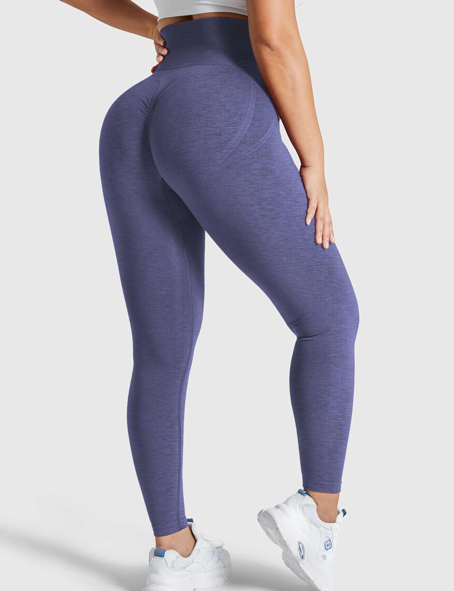 High-Rise Classical Scrunch Seamless Leggings