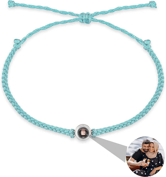 Personalized Photo Projection Bracelet | Custom Memory Jewelry