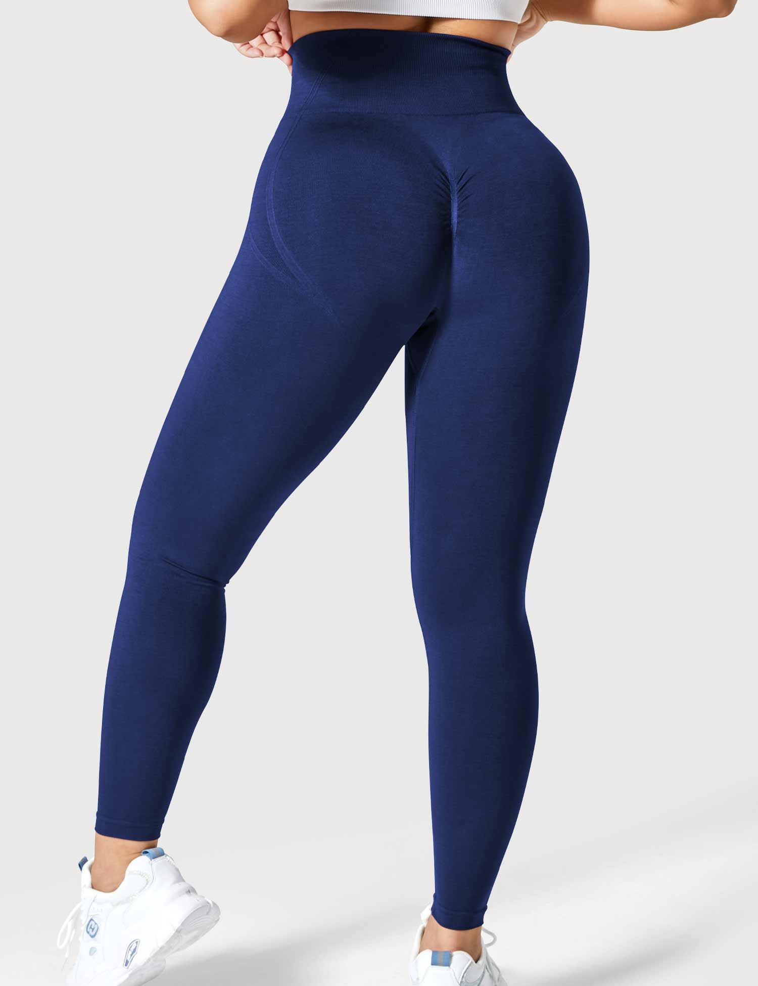 High-Rise Classical Scrunch Seamless Leggings