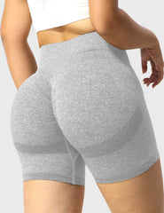 High-Rise Scrunch Seamless Shorts