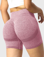 High-Rise Scrunch Seamless Shorts