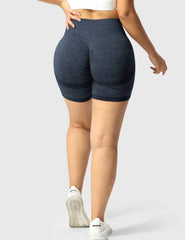 High-Rise Scrunch Seamless Shorts