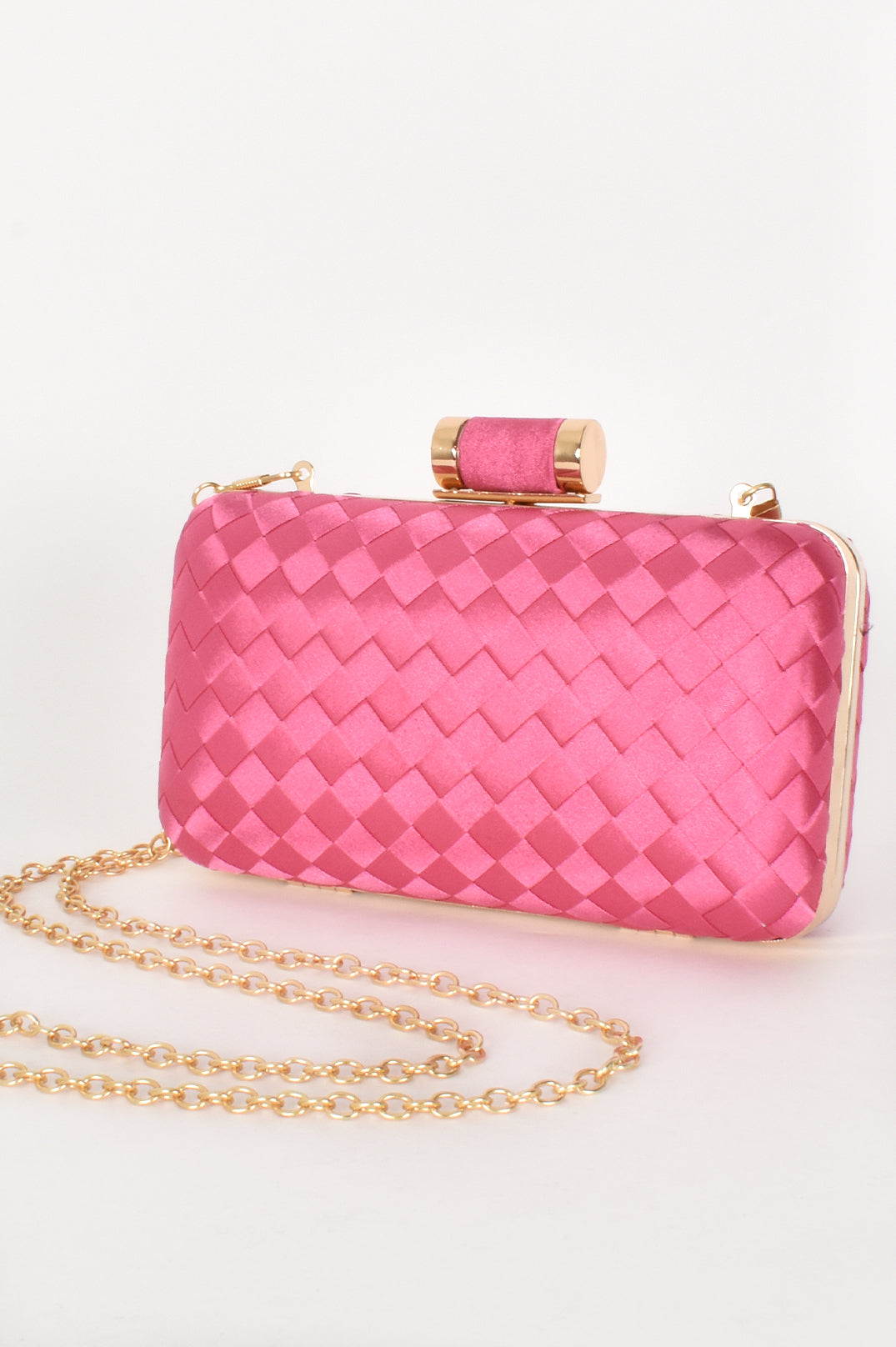 Kamilah Clutch - Hot Pink - Goupick